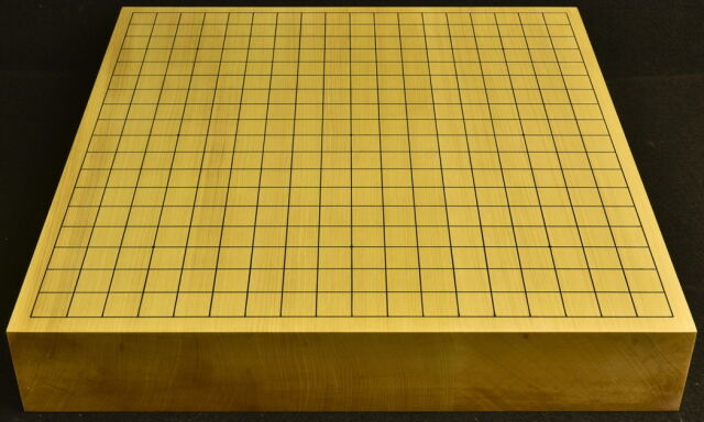 卓上碁盤 本榧（日本産） 柾目 特上 再生品