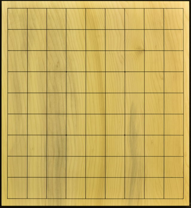 卓上将棋盤 本榧（日本産）一枚板 t6883