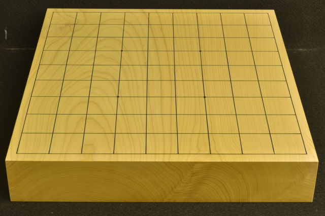 卓上将棋盤 本榧(日本産) 一枚板 t6895