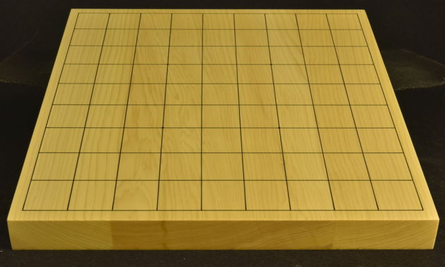 【国産　本榧　2寸卓上碁盤　柾目】 卓上将棋盤 本榧(日本産) t6958