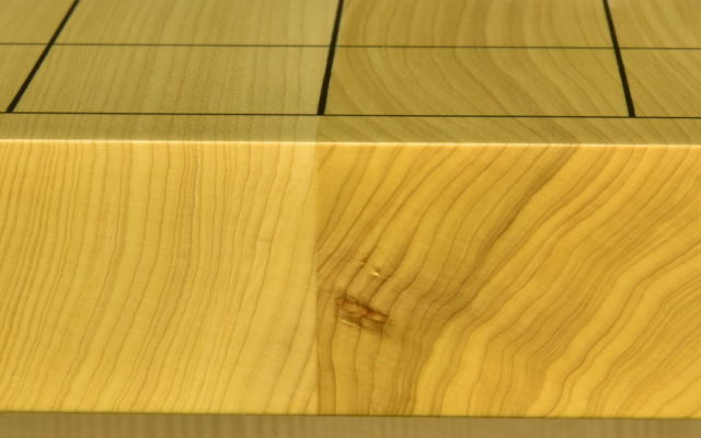 卓上将棋盤 本榧(日本産) t6960