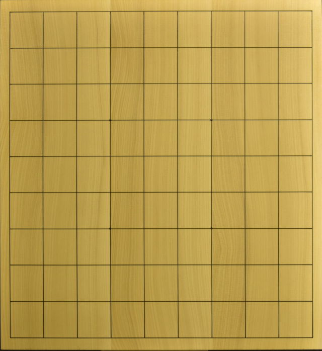 卓上将棋盤 本榧(日本産) t6960 卓上将棋盤 本榧(日本産) t6960