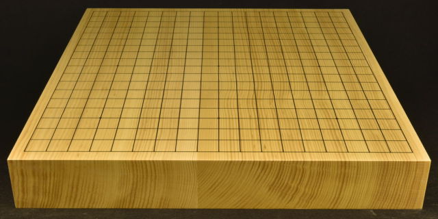 碁盤 本榧 45cm x 42cm 本榧四本脚駒台（高さ25～28cm） | 前川榧碁盤店
