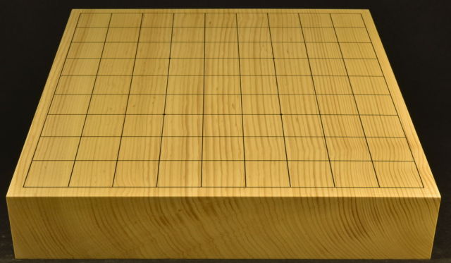 卓上将棋盤 本榧(日本産)柾目一枚板 t6991