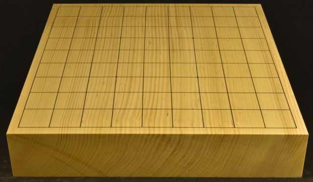 卓上将棋盤 本榧(日本産)柾目一枚板 t6991