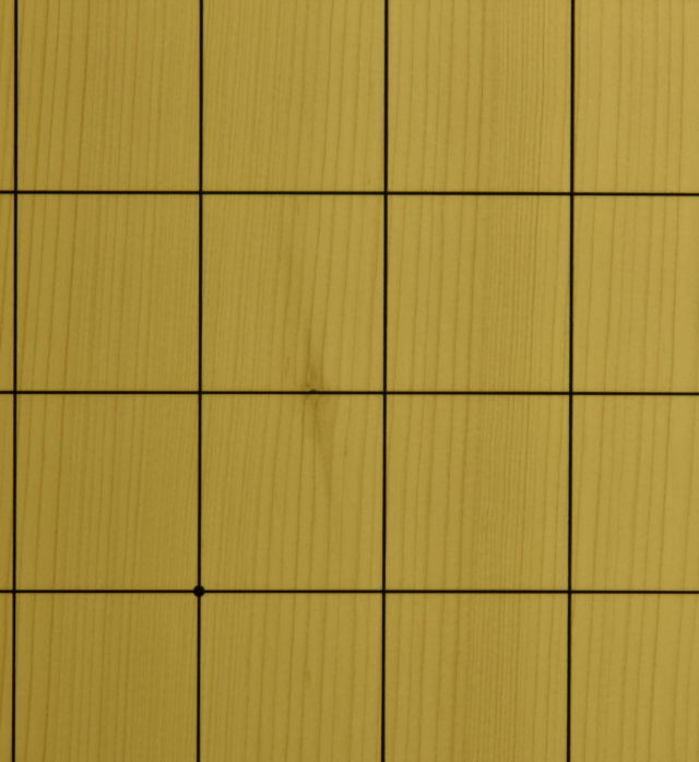 卓上将棋盤 本榧(日本産)柾目2枚接合 t6992