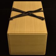 花梨特大碁笥 桐箱 セット 碁石オマケ付 囲碁 木製碁笥 本花梨 特大 数量限定特売品 ※蛤碁石36号まで収納