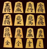 将棋駒　竹風作　特上彫　水無瀬兼成