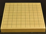 将棋盤　ヒバ10号卓上　一枚板松印