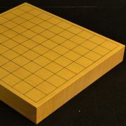 将棋盤　新かや15号卓上　一枚板　本漆太刀目盛　松印