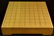 将棋盤　新かや20号卓上　特上　駒脚付き