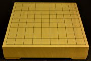 将棋盤　新かや20号卓上一枚板　特上　駒脚付き