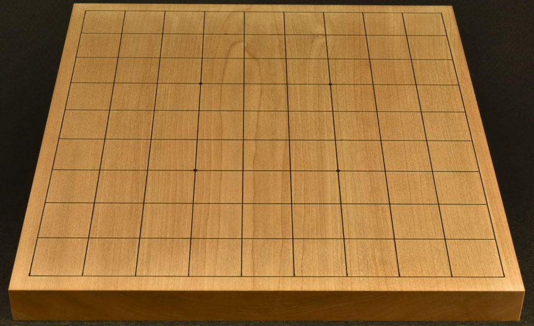 将棋盤　本桂10号一枚板　松印