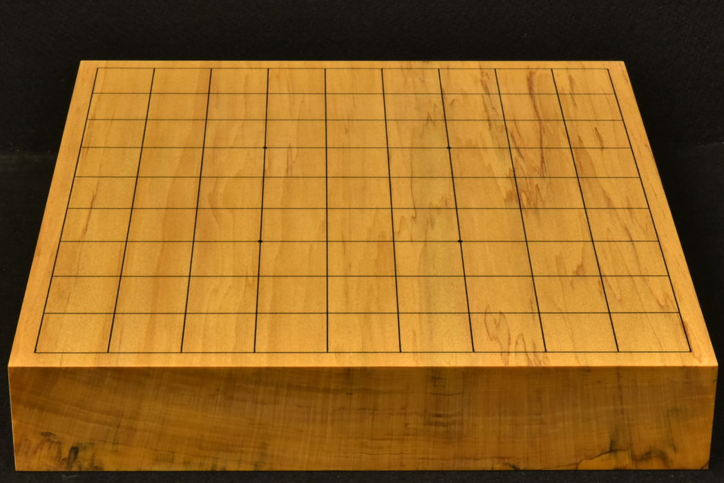 卓上将棋盤　新桂20号一枚板　竹印