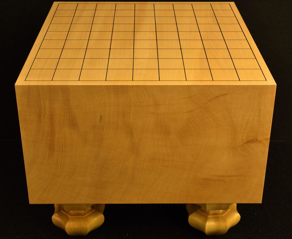 将棋盤　ヒバ60号　松印