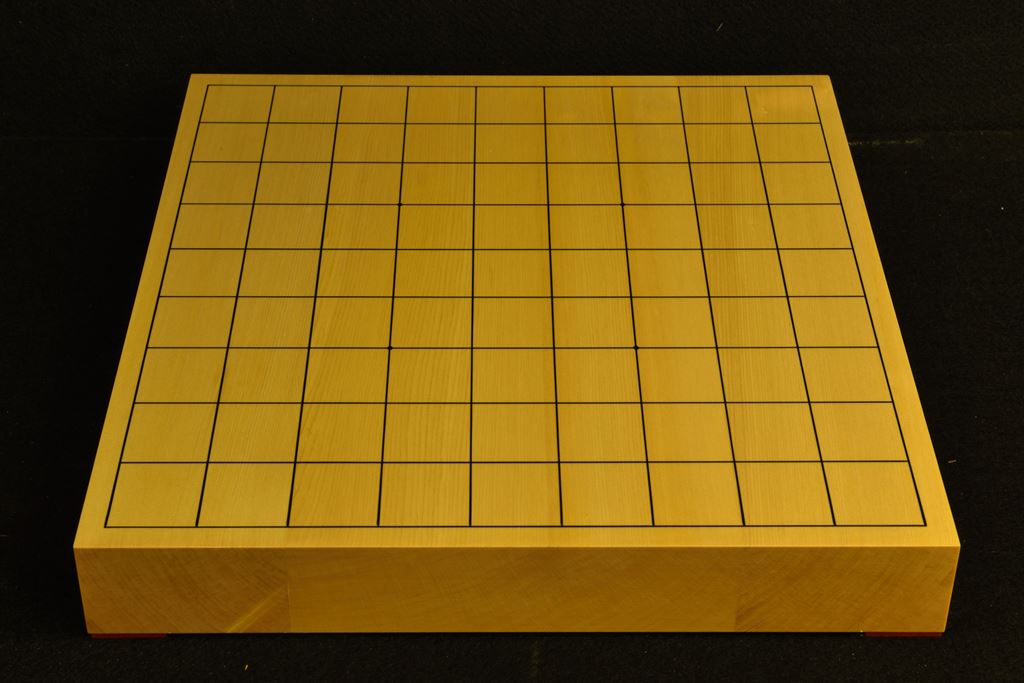 将棋盤　ヒバ15号卓上　松印