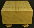 将棋盤　本榧（日本産）柾　５寸７分　6868