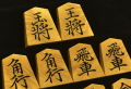 将棋駒　久徳作　菱湖書　極上杢　盛揚