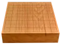 将棋盤　本桂30号卓上　一枚板　竹印