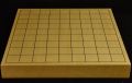 将棋盤　ヒバ15号卓上　一枚板松印