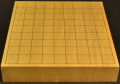 将棋盤　新かや20号卓上　柾目一枚板　竹印