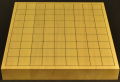 将棋盤　新かや15号卓上　本漆太刀目盛　竹印