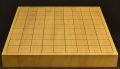 将棋盤　新かや15号卓上　本漆太刀目盛　竹印