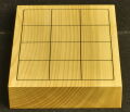 3x4将棋盤　本榧一枚板　本漆太刀目盛