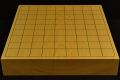 本榧卓上将棋盤　t6293