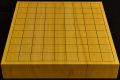 卓上将棋盤　本榧(日本産)柾目二枚接合　t6491