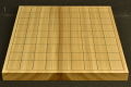 卓上将棋盤　日本産檜葉　2枚接合 　t6898