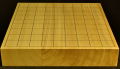 卓上将棋盤　本榧(日本産)柾目2枚接合 t6993