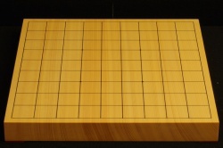 将棋盤　新かや10号一枚板　本漆太刀目盛　松印