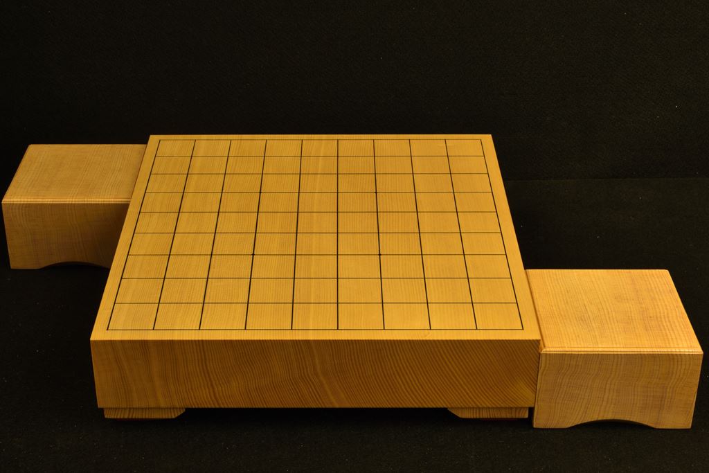 新かや20号駒脚付、駒台、桐覆いセット