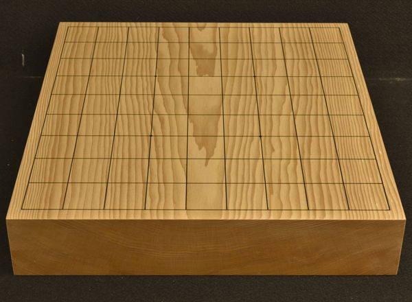 将棋盤　栂　20号卓上　一枚板　松印