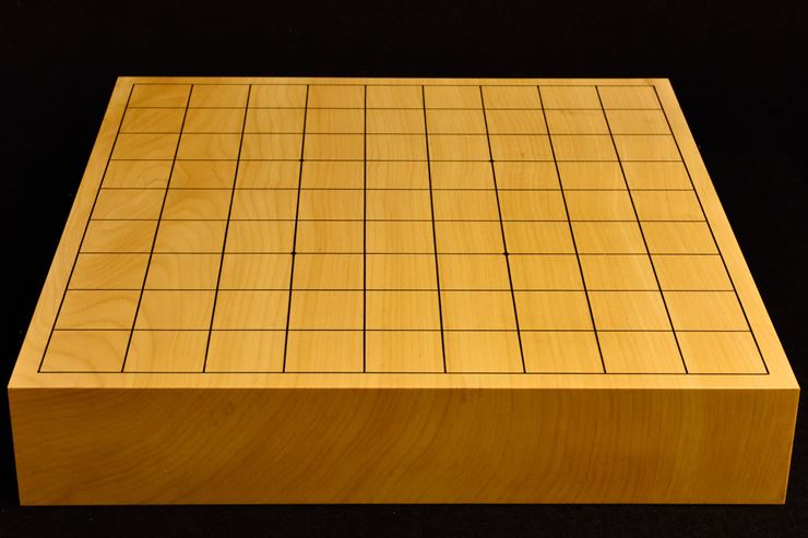 本榧卓上将棋盤　t5366