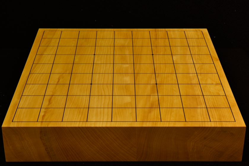 本榧卓上将棋盤　t5906