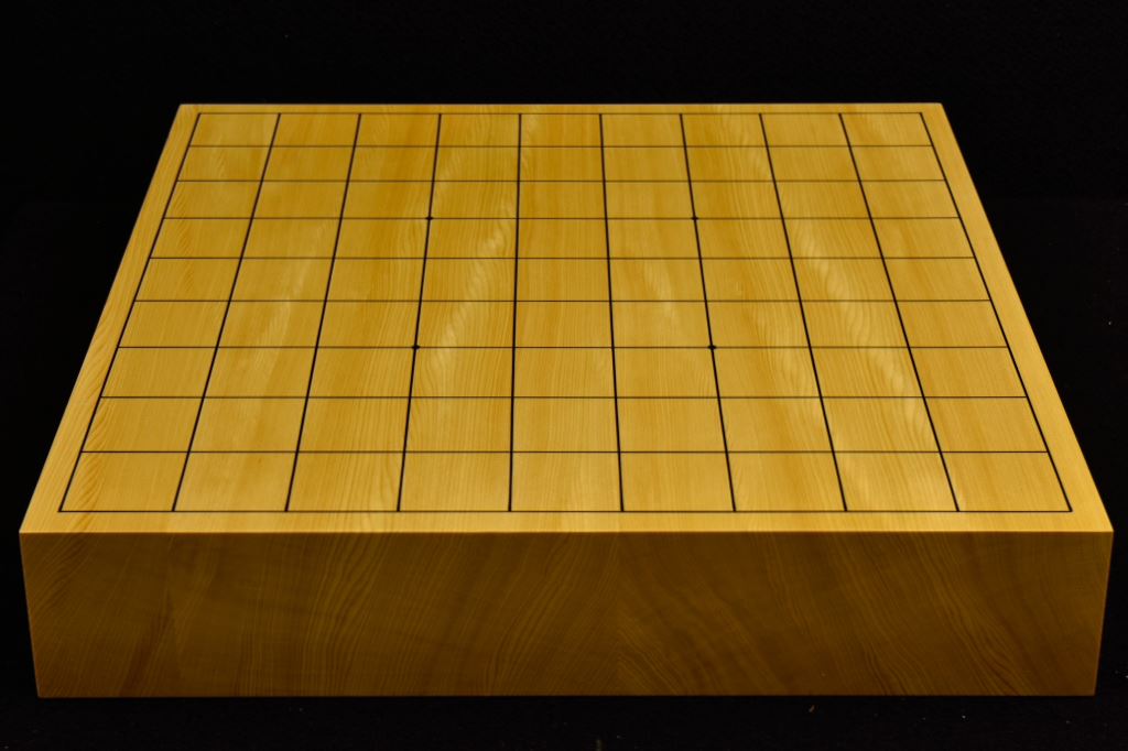 本榧卓上将棋盤　t6011