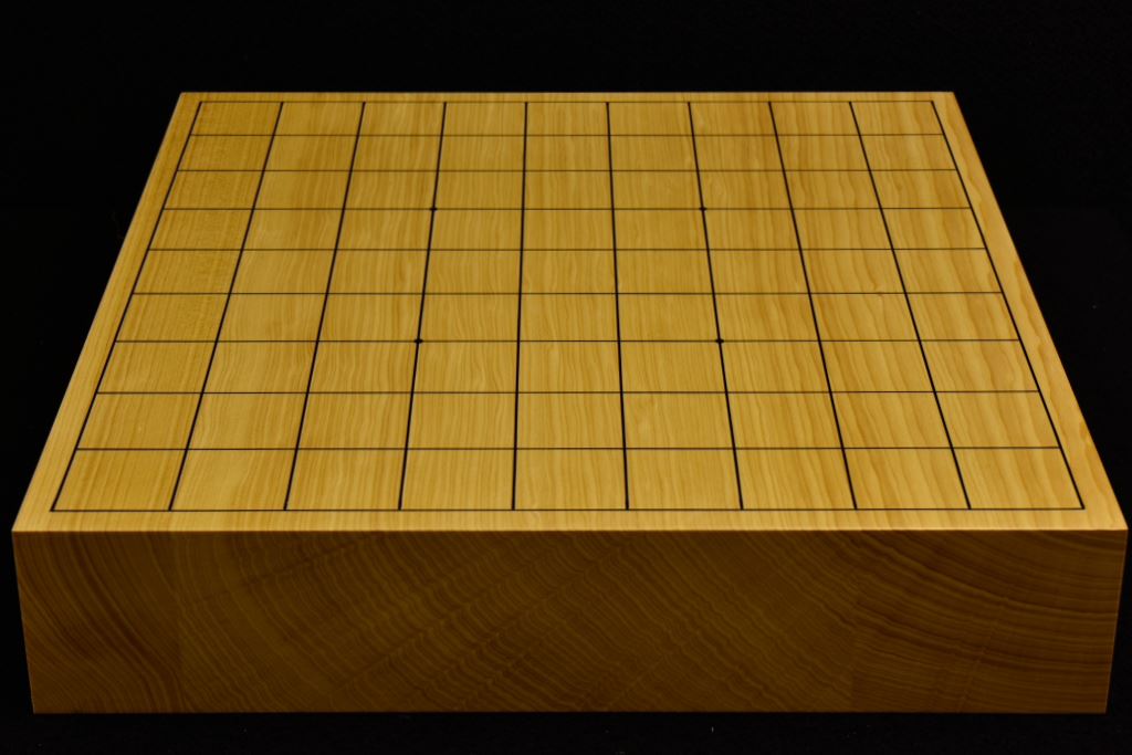 本榧卓上将棋盤　t6012