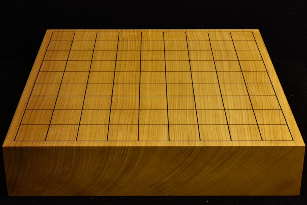 本榧卓上将棋盤　t6021