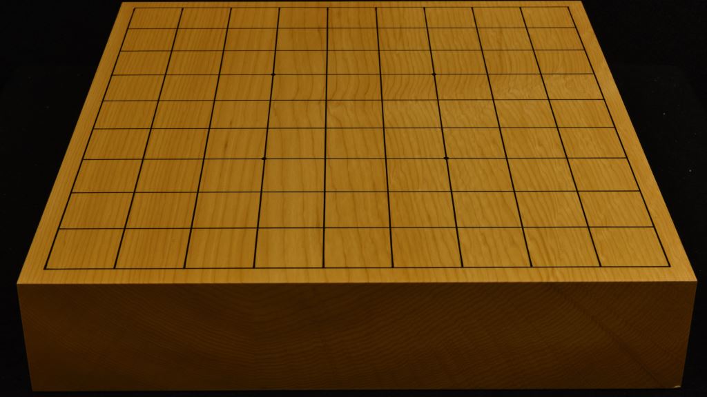 本榧卓上将棋盤　t6023