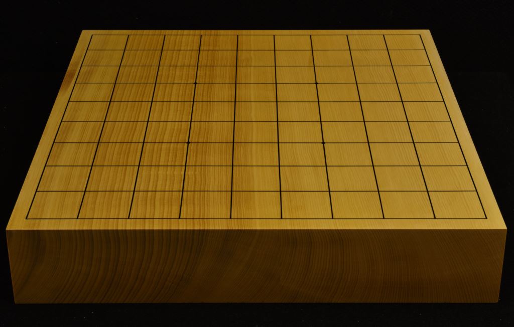 本榧卓上将棋盤　t6026