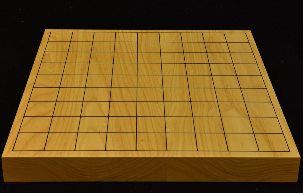 本榧卓上将棋盤　t6027
