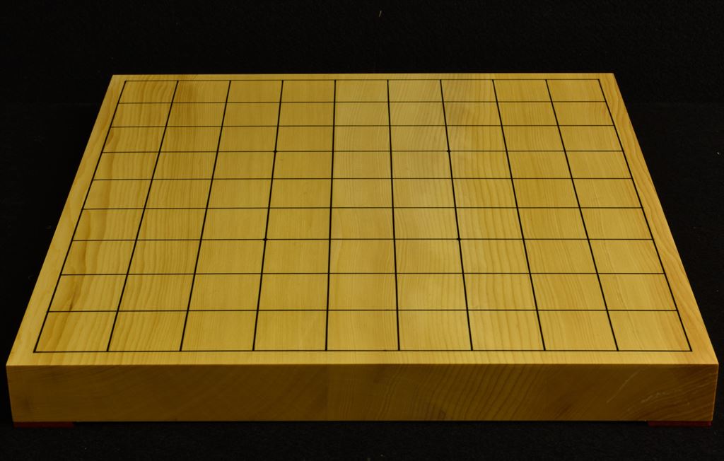 本榧卓上将棋盤　t6137
