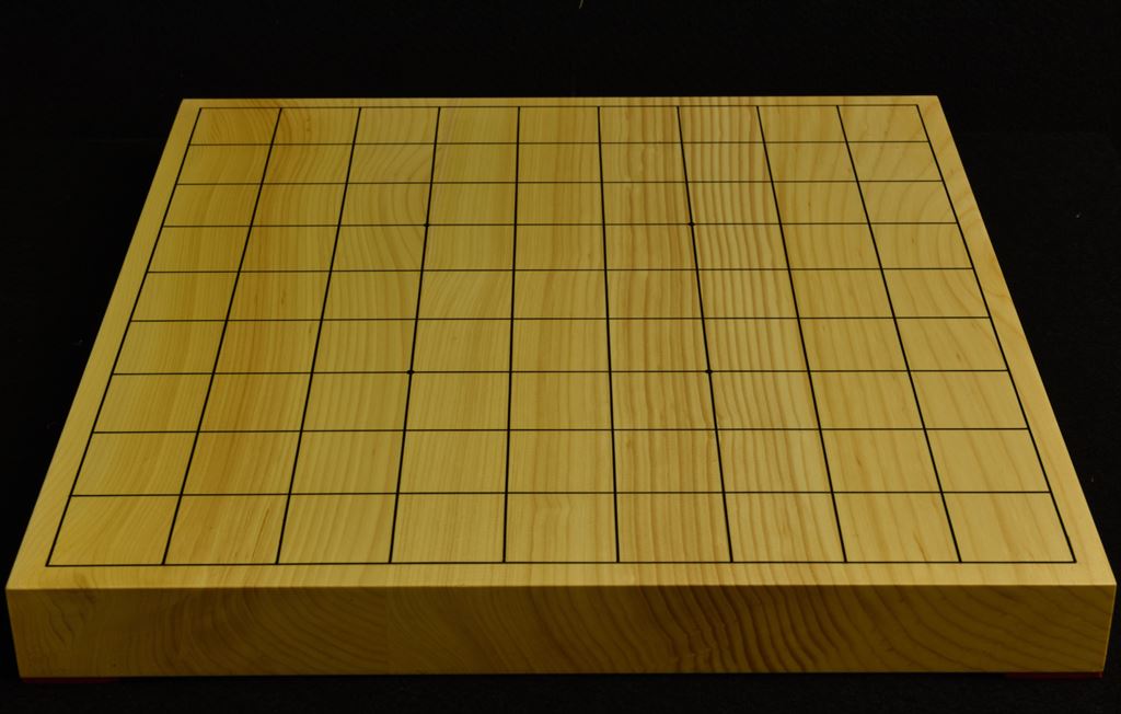 本榧卓上将棋盤　t6138