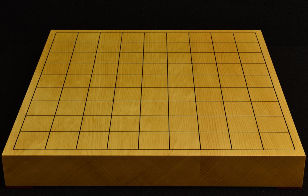 本榧卓上将棋盤　t6140