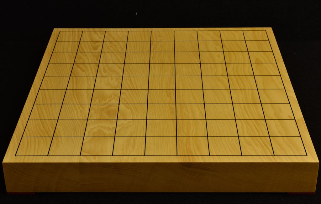 本榧卓上将棋盤　t6142
