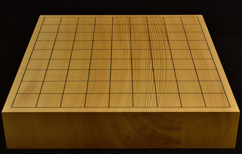 本榧卓上将棋盤　t6147