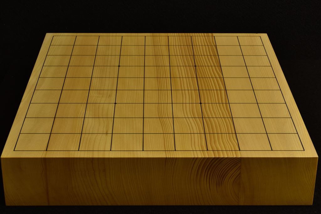 本榧卓上将棋盤　t6148
