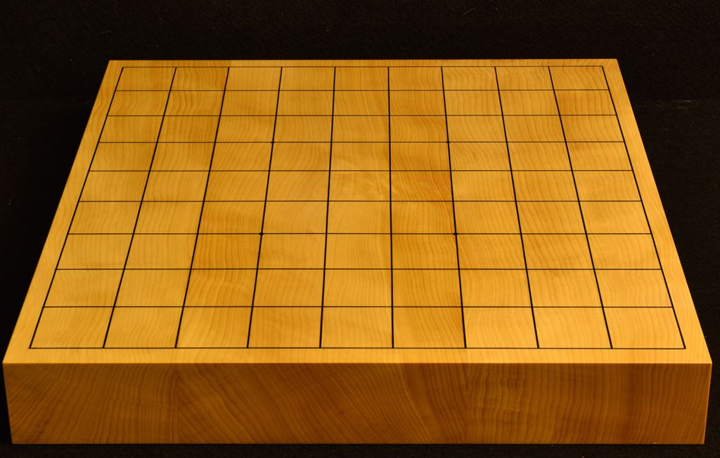 本榧卓上将棋盤　t6225